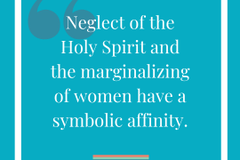 Is the Holy spirit feminine?